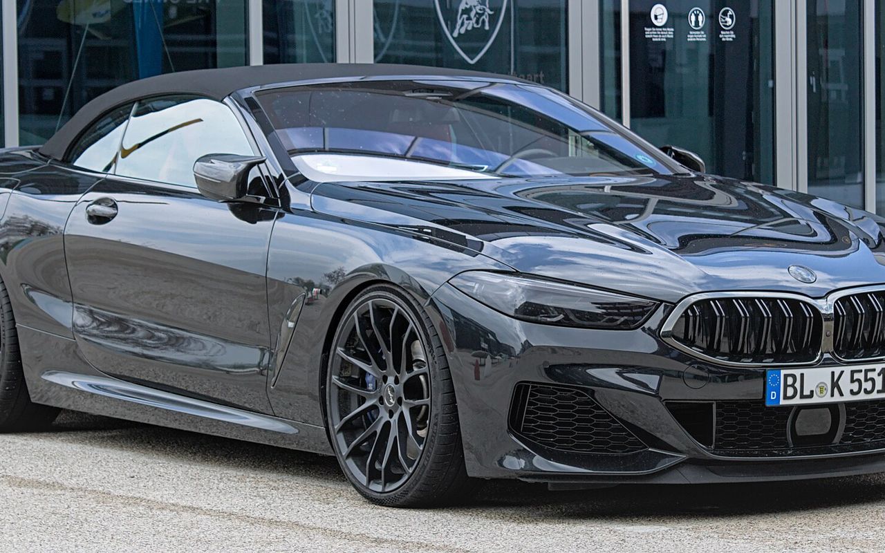BMW M8 2025 luxury rental Istanbul black