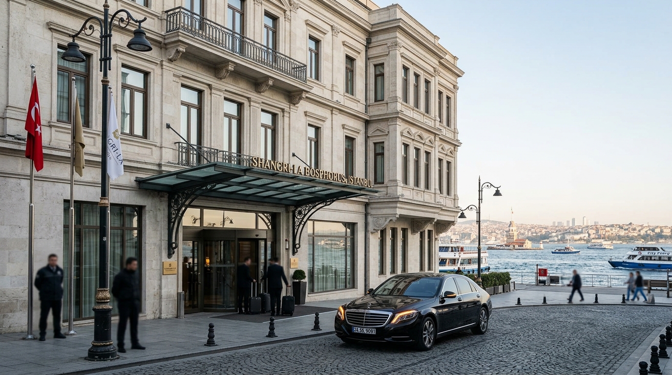 Transfer to Shangri-La Bosphorus Istanbul